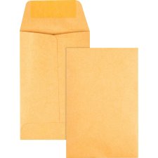 Quality Park Coin Envelopes, Kraft