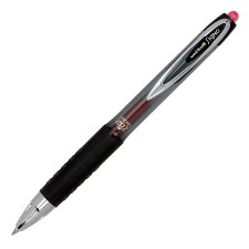 Uni-ball Signo 207 Retractable Gel Pens, 0.5mm Red