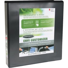 ENVI Versatile Single Touch D-Ring Binder 1" Black