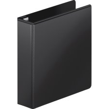 Basics Customizable D-Ring Binder, 2", Black