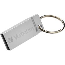 Verbatim Metal Executive USB Drive, 16GB Silver