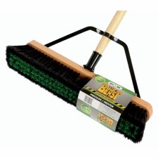 Globe "The Beast" Assembled Wood Block Push Broom, 18