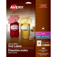 Avery Print-to-the-Edge Oval Labels
