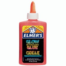 Elmer's? Glow In The Dark Pourable Glue, Pink