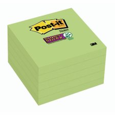 Post-it Super Sticky Notes Cube, Limeade