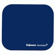 Fellowes Microban Ultra Thin Mouse Pad, Blue