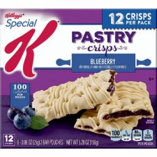 Kellog's Special K Fruit Crips Bars, Blueberry