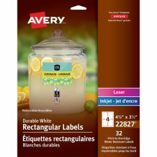 Avery® Print-to-the-Edge Rectangular Labels