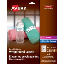 Avery Print-to-the-Edge Wrap Around Labels