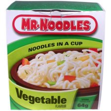Mr. Noodles in a Cup, Vegetable