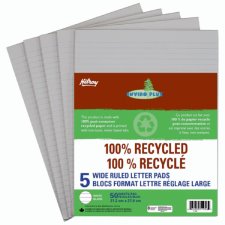 Hilroy Enviro-Plus 100% Recycled Writing Pads