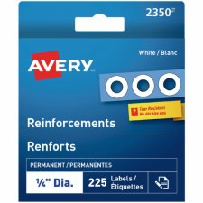 Avery Reinforcements, White