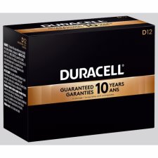 Duracell Coppertop Batteries, D