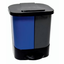 Globe Step-On Stream Waste/Recycle Can
