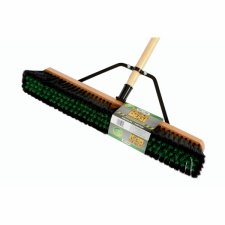 Globe "The Beast" Assembled Wood Block Push Broom, 24