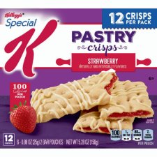 Kellog's Special K Fruit Crips Bars, Strawberry