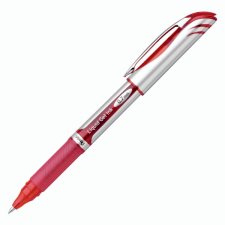 Pentel Energel Deluxe Liquid Gel Ink Roller, 0.7mm Red