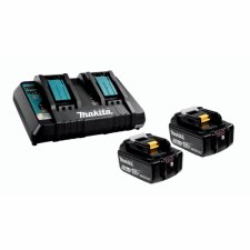 Makita® Li-Ion Battery & Dual-Port Charger Kit