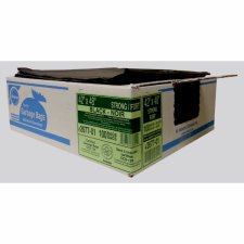 Ralston 2600 Series EcoLogo Industrial Garbage Bags, Regular, 42" x 48"