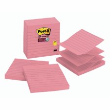 Post-it Super Sticky Pop-Up Notes, Neon Pink