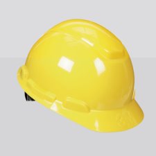 3M™ Tekk™ Non-Vented Ratchet Hard Hat, Yellow