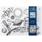 Funny Mat Table Top Colouring Mat, Space