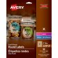 Avery Print-to-the-Edge Round Labels