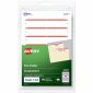 Avery Print or Write File Folder Labels, Red