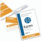 Avery® Vertical Style Two Sided Name Badge Inserts