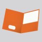 Oxford Twin Pocket Portfolio, Orange