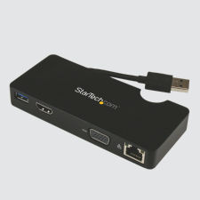 Startech USB Laptop Docking Station, Travel 