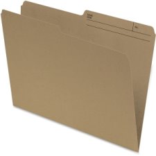 Pendaflex Single Top File Folders, Legal, Kraft