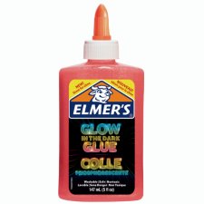 Elmer's Glow In The Dark Pourable Glue, Pink