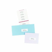 Mini-Sheet White Laser and Inkjet Mailing Labels