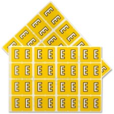 Oxford Compatible Alphabetical Labels, E