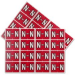 Oxford Compatible Alphabetical Labels, N