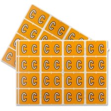 Oxford Compatible Alphabetical Labels, C