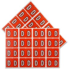 Oxford Compatible Alphabetical Labels, D