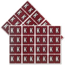 Oxford Compatible Alphabetical Labels, K