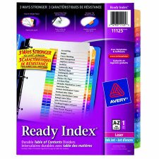 Avery Ready Index - A - Z