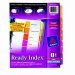 Avery Ready Index, Colour, 1 - 5