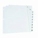 Oxford Printed Tab Indexes - 1-10 Tab