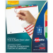 Avery Index Maker Clear Label Dividers, 8 Tab