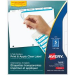 Avery Index Maker Clear Label Dividers, 5 Tab