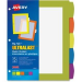 Avery Big Tab Ultralast Plastic Divider, 5 Tab