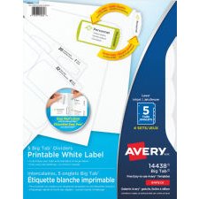 Avery Big Tab Easy Peel Label Dividers, 5 tabs