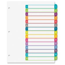 Avery Ready Index Table of Contents Dividers 15Tab