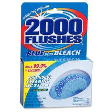 2000 Flushes, Blue with Detergent