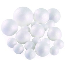 DBLG Styrofoam Balls, Assorted Sizes