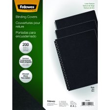 Fellowes® Expressions Presentation Covers, Black